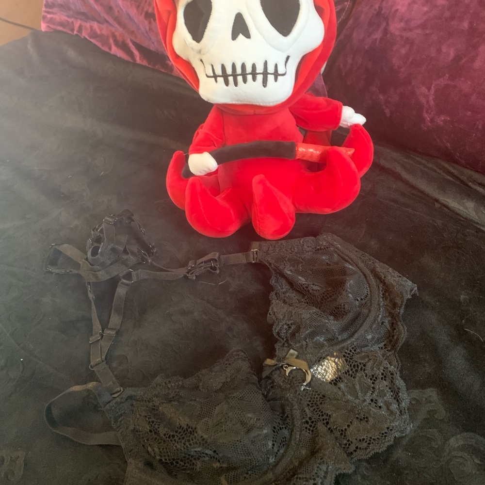 Killstar’s Tortured Souls Lace Bra(sold)